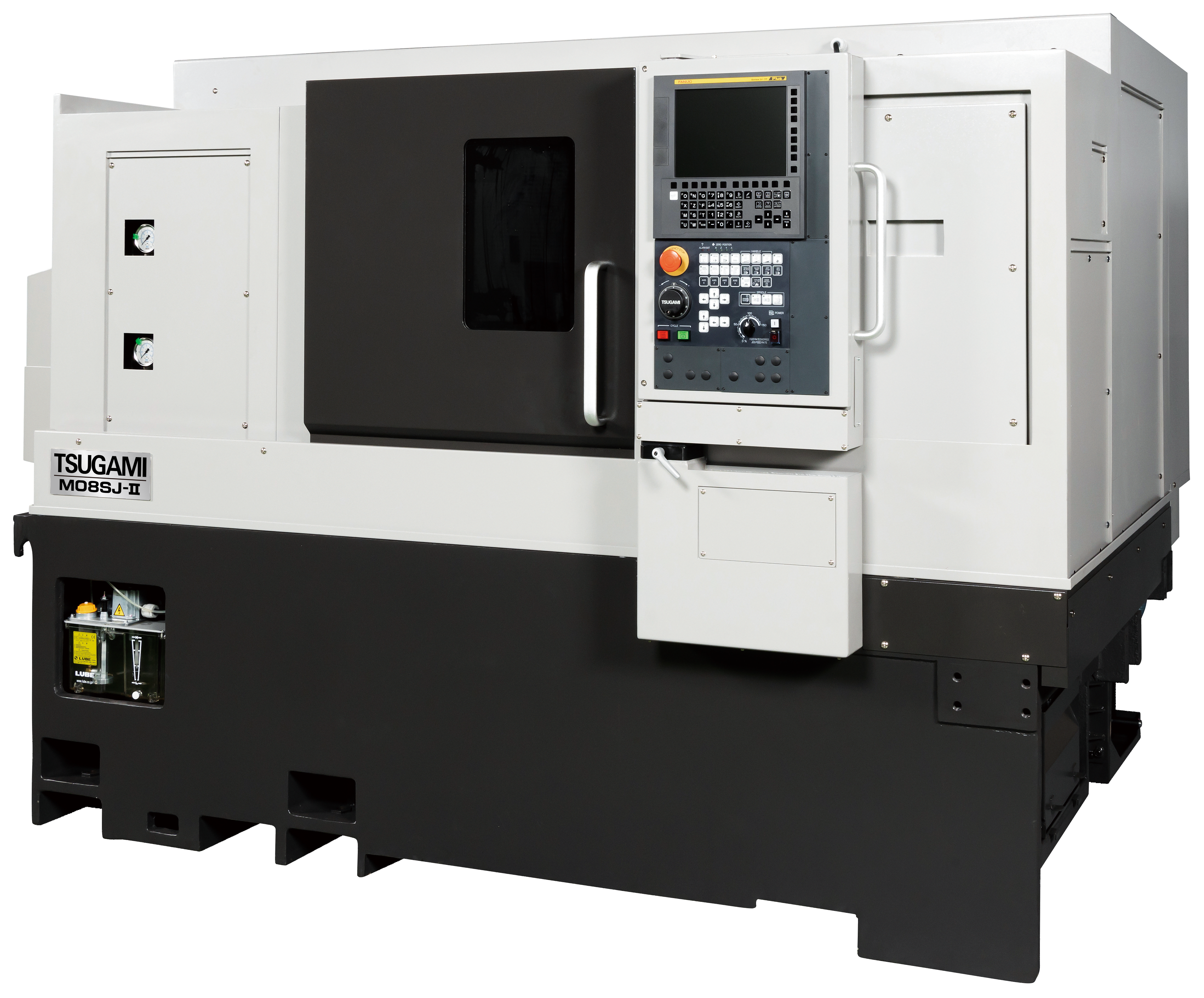 CNC双主轴刀塔车床